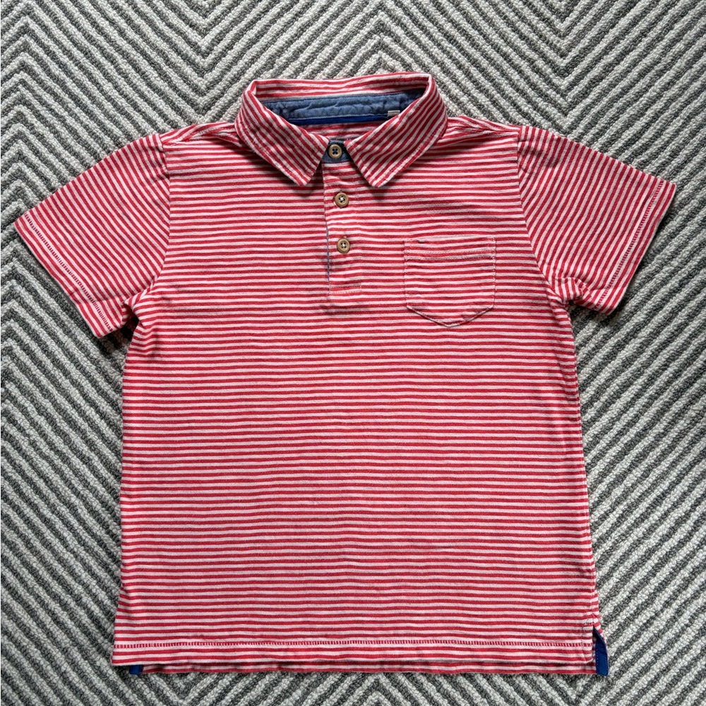 Boden Boys Slub Polo Shirt